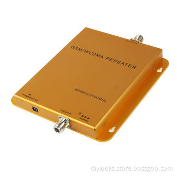 GSM900/3G 2100MHz Signal Booster + Antenna (Outdoor/Indoor), 110-220V AC Power Supply
